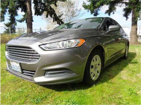 2013 Ford Fusion S Sedan 4D FREE CARFAX ON EVERY VEHICLE! for sale in Lynnwood, WA
