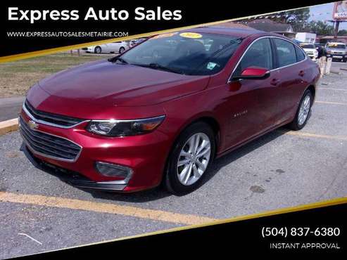 2017 CHEVROLET MALIBU LT>$1800 DOWN>IN DASH>BACK UP CAM>GAS SAVER -... for sale in Metairie, LA