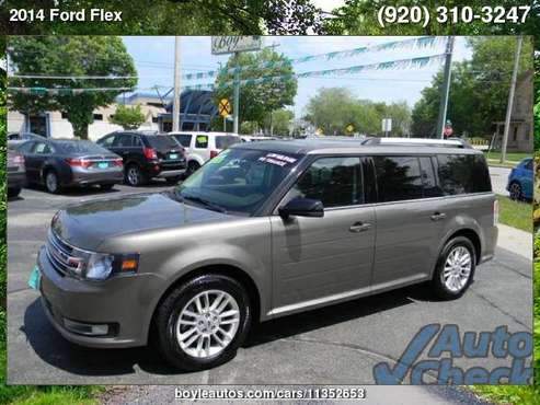2014 Ford Flex SEL 4dr Crossover with for sale in Appleton, WI