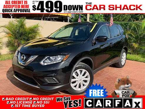 2016 Nissan Rogue S AWD for sale in Hialeah, FL