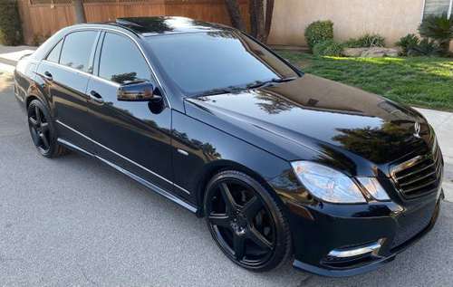 2012 Mercedes E350 AMG - cars & trucks - by owner - vehicle... for sale in San Francisco, CA