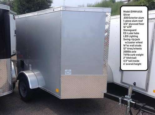 2020 Enclosed 4x6 Cargo Trailer with V (83061) for sale in Wheat Ridge, CO