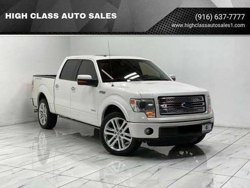 2013 Ford F-150 F150 F 150 Limited 4x2 4dr SuperCrew Styleside 5.5... for sale in Rancho Cordova, CA