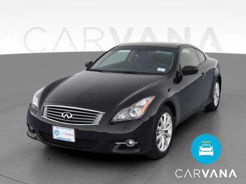 2013 INFINITI G G37x Coupe 2D coupe Black - FINANCE ONLINE - cars &... for sale in Cambridge, MA