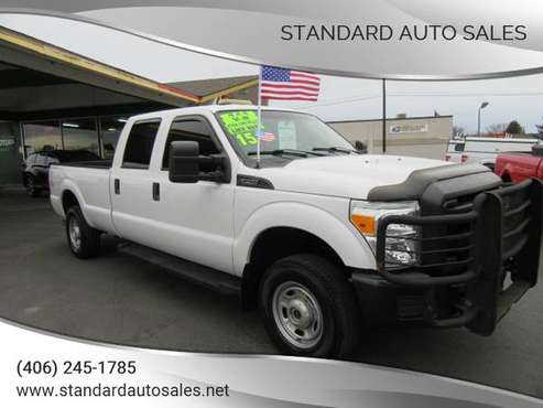 2015 Ford F-250 4X4 6.2L Gas Crew Cab Long Box Only 52K Miles!!! -... for sale in Billings, SD