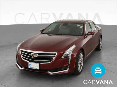 2017 Caddy Cadillac CT6 3.6 Luxury Sedan 4D sedan Red - FINANCE... for sale in Indianapolis, IN