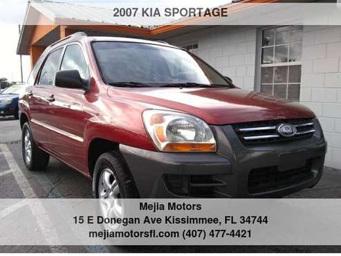 2007 KIA SPORTAGE EX CASH DEALS LOW PRICES - cars & trucks - by... for sale in Kissimmee, FL