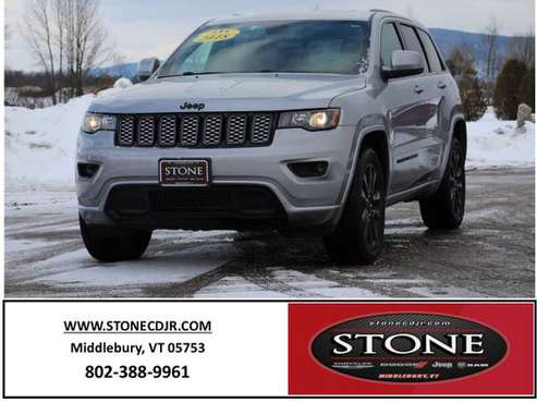 2018 JEEP GRAND CHEROKEE LAREDO CERTIFIED PRE-OWNED! - cars & for sale in Middlebury, VT