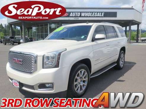 2015 GMC Yukon Denali AWD Four Door SUV Quad Seating Loaded with for sale in Portland, OR