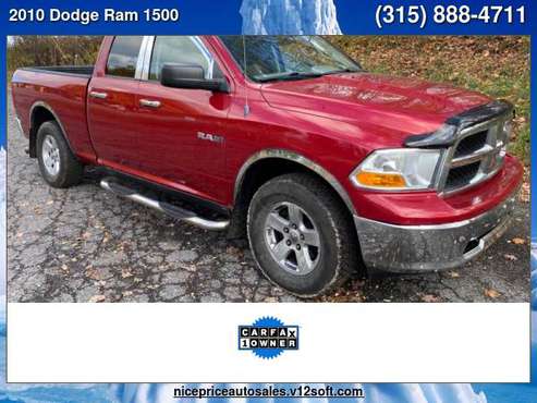 2010 Dodge Ram 1500 4WD Quad Cab 140.5" SLT - cars & trucks - by... for sale in new haven, NY
