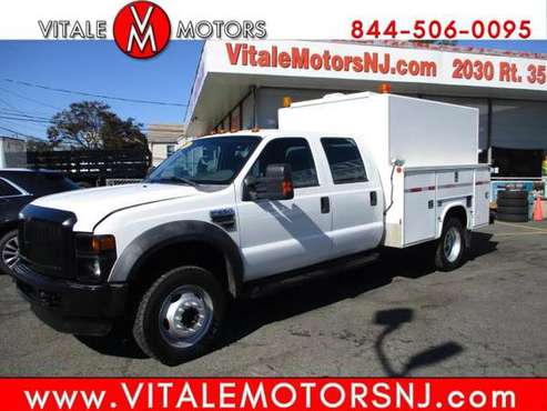 2010 Ford Super Duty F-550 DRW CREW CAB 4X4 ENCLOSED UTILITY - cars... for sale in south amboy, MA