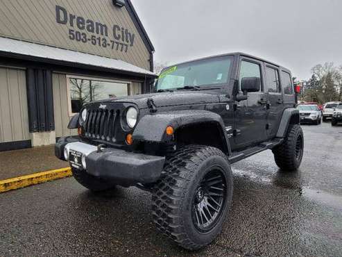 2008 Jeep Wrangler 4x4 4WD Unlimited Sahara Sport Utility 4D SUV for sale in Portland, OR