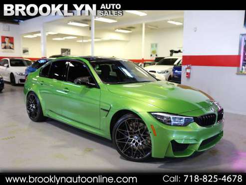 2018 BMW M3 Competition Java Green BMW Individual 1 OF 16 GUARANTE -... for sale in STATEN ISLAND, NY