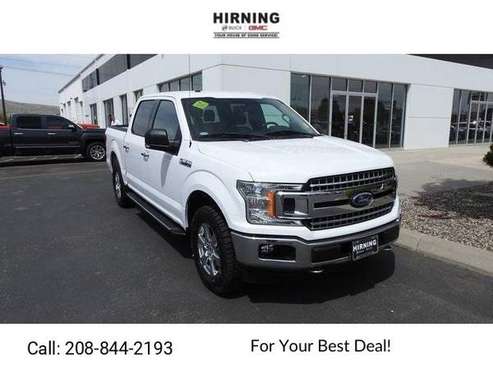 2018 Ford F150 XLT pickup Oxford White - - by dealer for sale in Pocatello, ID