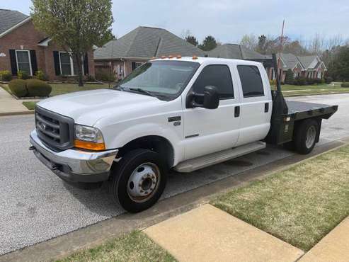 2001 ford F450 Crew Cab Flatbed for sale in Opelika, AL