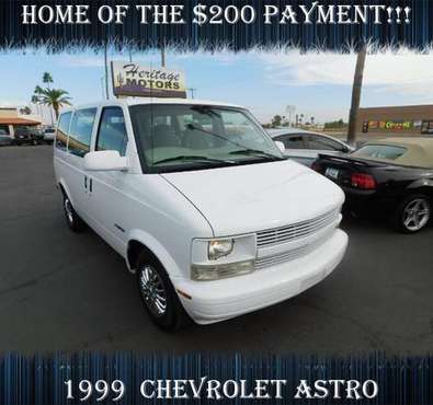 1999 Chevrolet Astro WE FINANCE!!!!- Low Rates Available! - cars &... for sale in Casa Grande, AZ