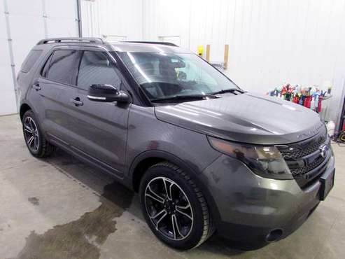 2015 Ford Explorer Sport - LOADED RmtStrt DualMoon Htd/AC Seats for sale in Villard, ND