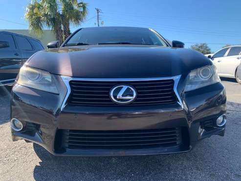 2014 Lexus GS350 with chocolate interior - cars & trucks - by dealer... for sale in Hollywood, FL