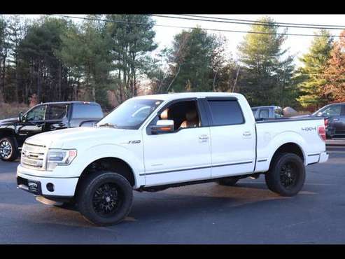 2013 Ford F-150 PLATINUM SUPERCREW 3.5L 4X4 LOADED SOUTHERN! - cars... for sale in Plaistow, NH