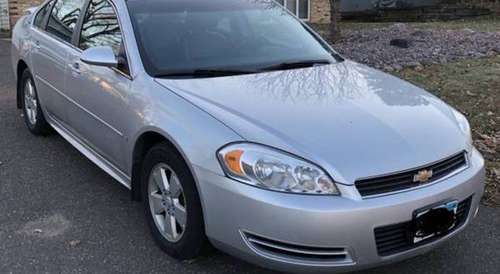 2010 CHEVY IMPALA LS BEAUTIFUL BLACK LEATHER NICE!! - cars & trucks... for sale in Inver Grove Heights, MN
