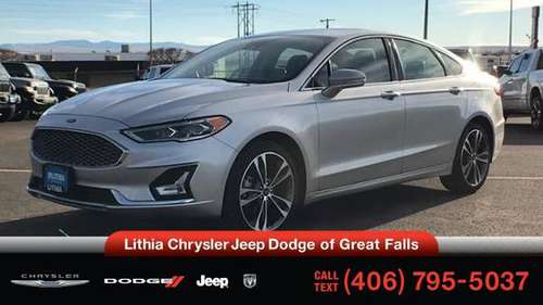 2019 Ford Fusion Titanium AWD - cars & trucks - by dealer - vehicle... for sale in Great Falls, MT