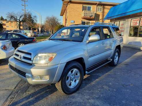 2003 Toyota 4Runner Limited 4WD 4dr SUV - cars & trucks - by dealer... for sale in Melrose Park, IL