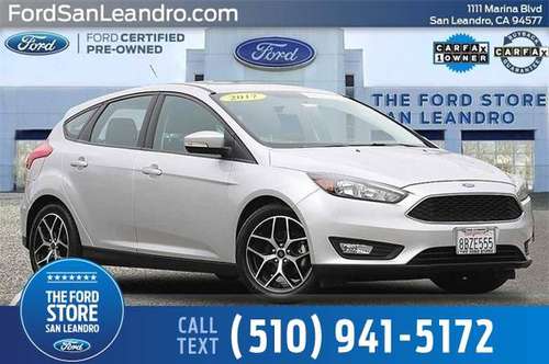 *2017* *Ford* *Focus* *SEL* - cars & trucks - by dealer - vehicle... for sale in San Leandro, CA
