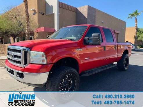 2006 FORD F250 SUPER DUTY CREW CAB ~ LOW MILES! LOADED! EASY FINANCING for sale in Tempe, AZ