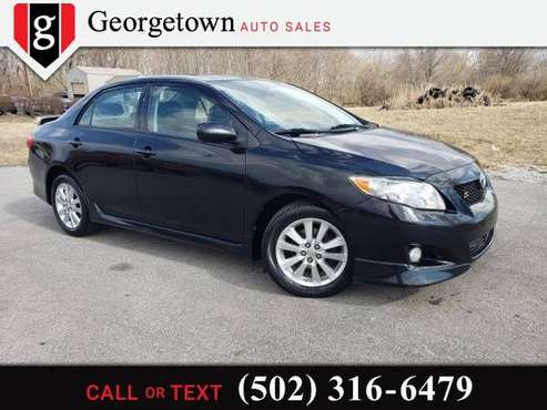 2010 Toyota Corolla S - - by dealer - vehicle for sale in Georgetown, KY