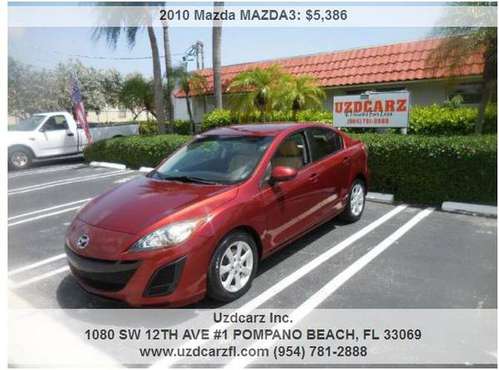 2010 Mazda 3 I Touring - cars & trucks - by dealer - vehicle... for sale in Pompano Beach, FL