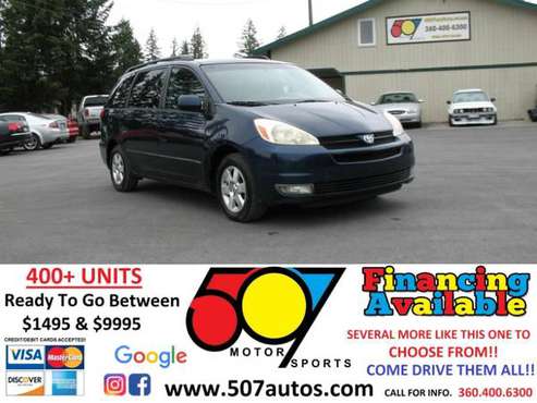 2004 Toyota Sienna 5dr XLE FWD (Natl) - cars & trucks - by dealer -... for sale in Roy, WA