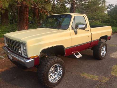 1987Chevy K10 Short Wide Lifted - cars & trucks - by owner - vehicle... for sale in Medford, OR