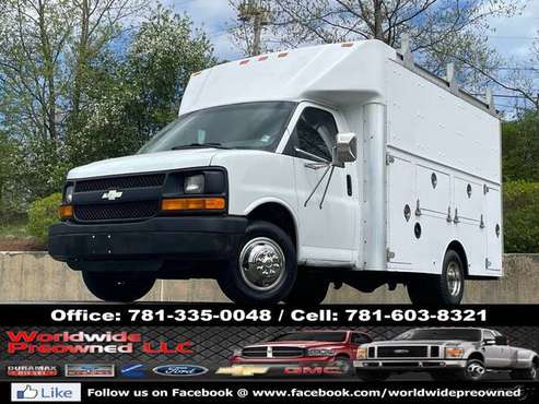 2004 Chevy Express 3500 12ft Hi Cube Utility Van 6 0L 135K SKU: 13931 for sale in Boston, MA