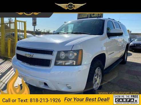 2007 Chevy Chevrolet Suburban LT suv Summit White for sale in INGLEWOOD, CA