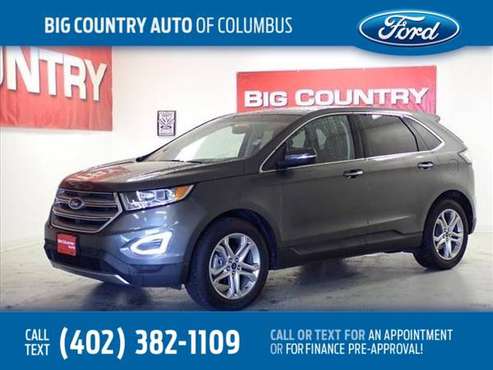 2017 Ford Edge Titanium FWD - - by dealer - vehicle for sale in Columbus, NE