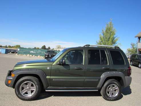 2006 Jeep Liberty Renegade 4x4 Dark Green 134, 000 Miles - cars & for sale in Bozeman, MT