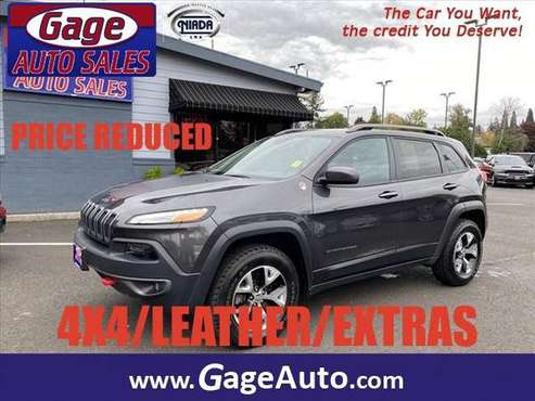 2016 Jeep Cherokee 4x4 4WD Trailhawk Trailhawk SUV - cars & trucks -... for sale in Milwaukie, OR