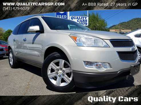 2010 Chevrolet Traverse LT AWD, 3RD ROW w/RR AC, BACKUP CAM for sale in Grants Pass, OR