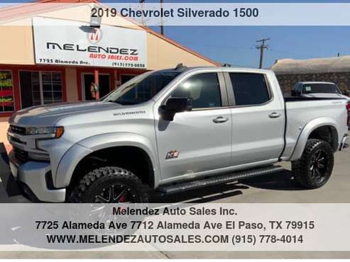 2019 Chevrolet Silverado 1500 4WD Crew Cab 147 RST - cars & trucks -... for sale in El Paso, TX