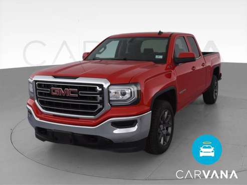 2016 GMC Sierra 1500 Double Cab SLE Pickup 4D 6 1/2 ft pickup Red -... for sale in Cambridge, MA