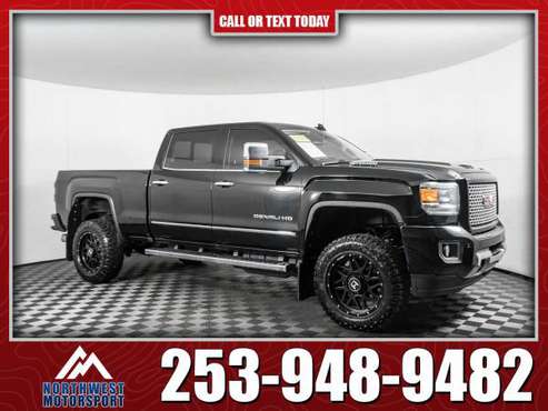 Lifted 2017 GMC Sierra 2500 HD Denali 4x4 - - by for sale in PUYALLUP, WA