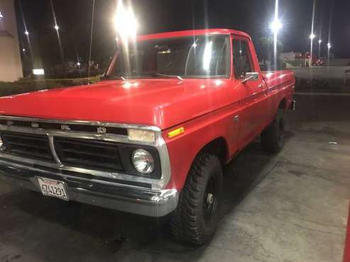 1976 Ford F100 4x4 - cars & trucks - by owner - vehicle automotive... for sale in Mariposa, CA
