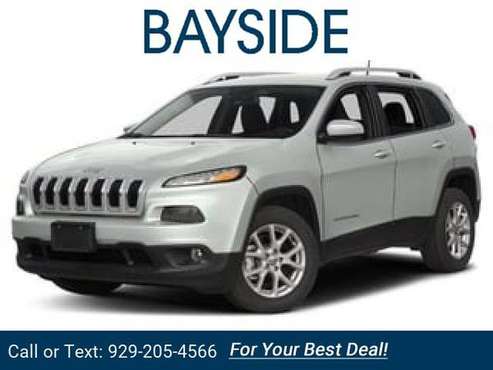 2017 Jeep Cherokee Latitude 4x4 suv Bright White Clearcoat for sale in Bayside, NY