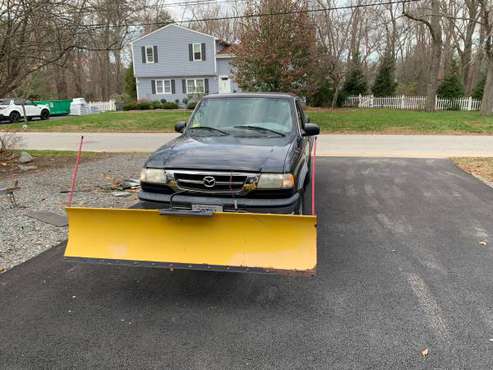 Mazda/Ford ranger with plow - cars & trucks - by owner - vehicle... for sale in Barrington, RI