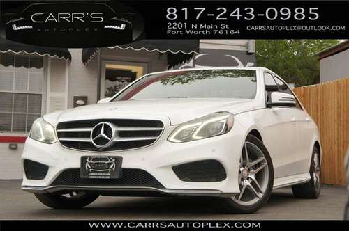 2014 MERCEDES-BENZ E 350 CLEAN CARFAX! GOOD SVC HSTRY! - cars & for sale in Fort Worth, TX