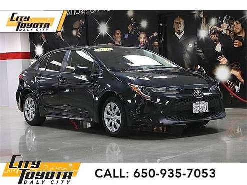 2020 Toyota Corolla LE - sedan - - by dealer - vehicle for sale in Daly City, CA