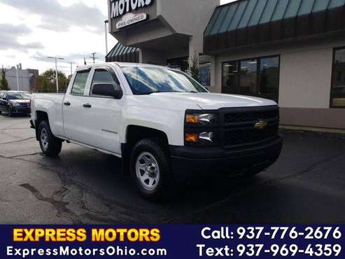 2015 Chevrolet Chevy Silverado 1500 4WD Double Cab 143.5 Work Truck for sale in Dayton, OH