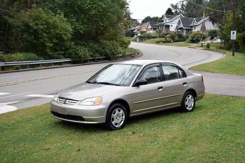2001 HONDA CIVIC LX-Low mileage car for sale in Pittsburgh, PA