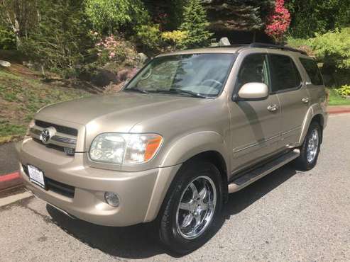 2006 Toyota Sequoia Limited 4WD - Navi, DVD, Loaded, Clean title for sale in Kirkland, WA