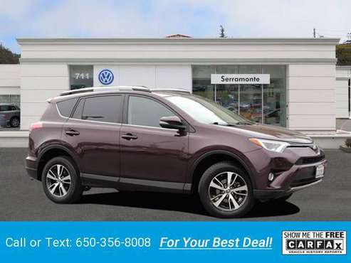 2017 Toyota RAV4 XLE Sport Utility suv Black - - by for sale in Colma, CA